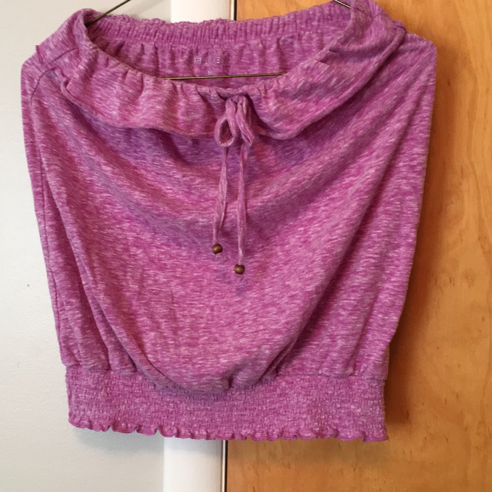 Strapless top